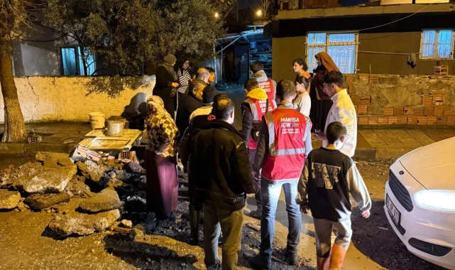 Manisa Büyükşehir her koşulda vatandaşın yanında