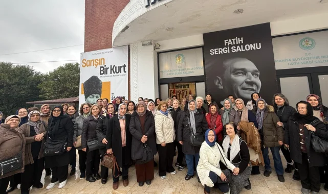Manisa'da 352 kadın "Sarışın Bir Kurt" sergisinde buluştu