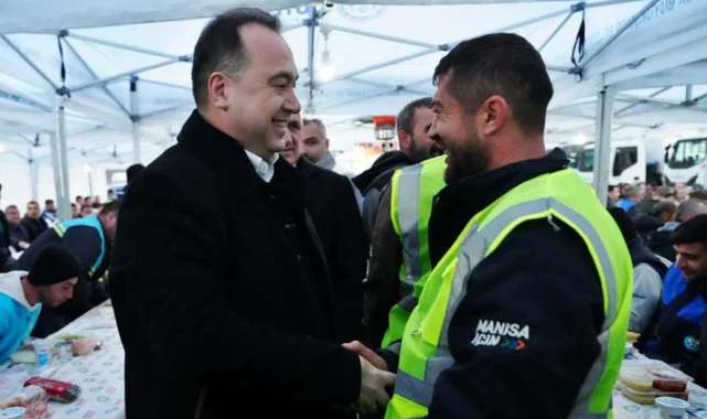 Manisa'da Başkan Dutlulu'dan personele ek ödeme müjdesi