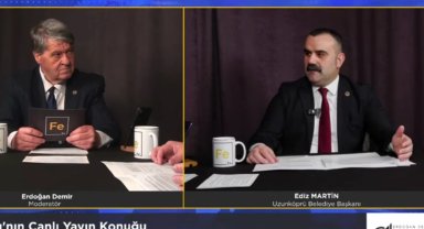 Martin, Fe TV'de açıkladı: Uzunköprü'nün geleceği OSB'de