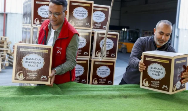 Mersin Büyükşehir'den Ramazan dayanışması