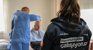 Mersin'de evde sağlık hizmeti vatandaşın yanında