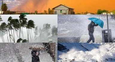 Meteoroloji'den kuvvetli yağış, fırtına ve çığ uyarısı