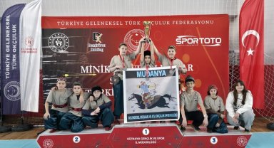 Mudanyalı minik okçulardan Türkiye derecesi