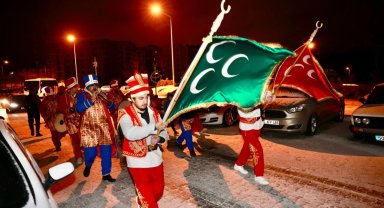 Nevşehirliler sahura Mehteran'la kalktı