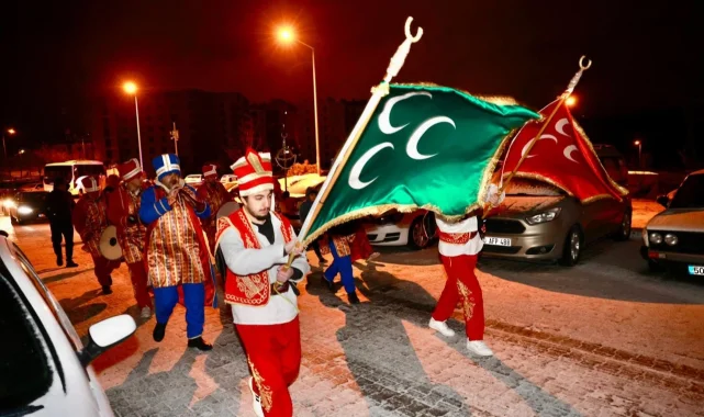Nevşehirliler sahura Mehteran'la kalktı