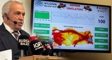 Nilüfer Belediyesi Simülasyon Merkezi yeniden devrede... Başkan Özdemir: Deprem ihmalden de yıkıcıdır