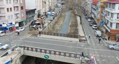 Ordu Altınordu'da yenilenen köprü ulaşıma açıldı