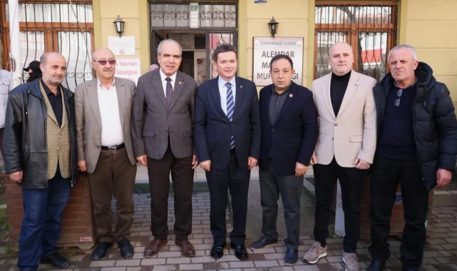 Osmangazi'yi mahalle mahalle gezen Başkan Aydın, bu kez Alemdar'ı dinledi