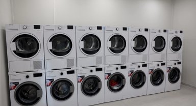 Sakarya'da öğrenci çamaşırhanesi hizmete girdi