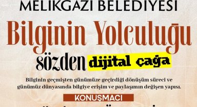 Sanat Melikgazi'de atölye ve konferans aynı anda