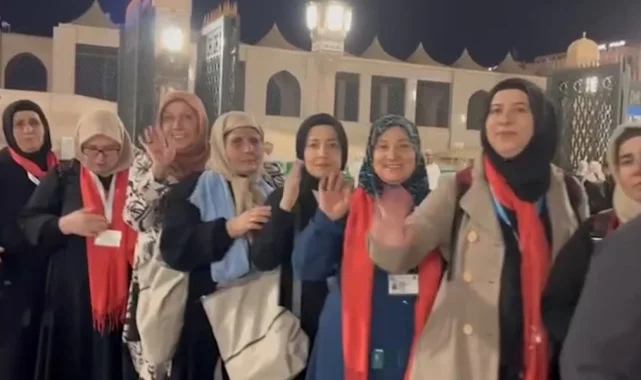 Şehit yakınları Umre'den döndü