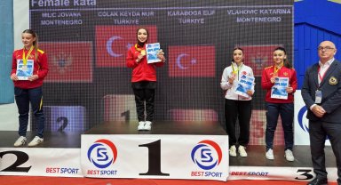 Trabzon Büyükşehir sporcusu Balkan Şampiyonu oldu