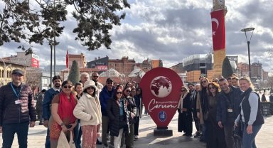 Uluslararası turizm acenteleri Çorum'u keşfediyor