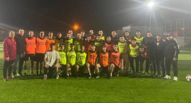 Yenimuhacirspor'da Bayraktar dönemi ile ilk antrenman