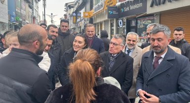 Abdullah Güler'den Ağrı'da teşkilat ve vefa buluşması