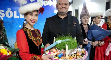 Ankara Keçiören'de bahar uluslararası karşılandı