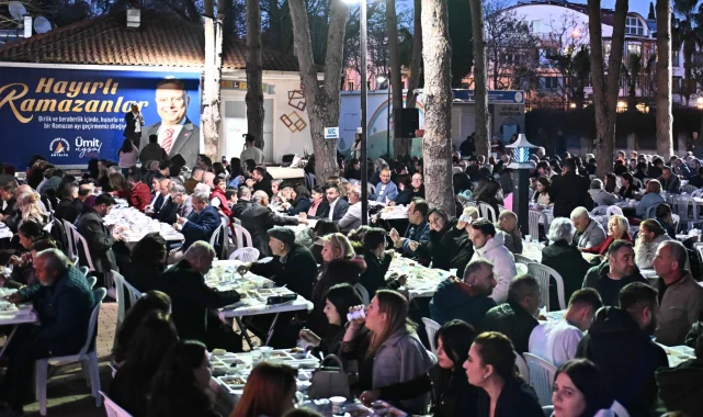 Antalya Muratpaşa'da 2 bin kişilik sofra