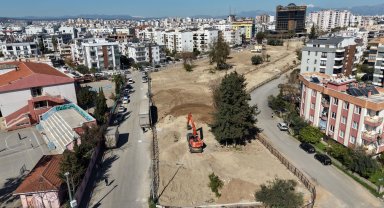 Antalya Muratpaşa'dan 16 bin metrekarelik yeni park çalışması
