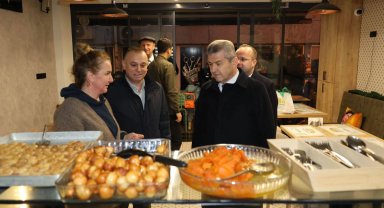 Artvin Valisi Ergün'den, Hopa Kadın Kooperatifi'ne ziyaret