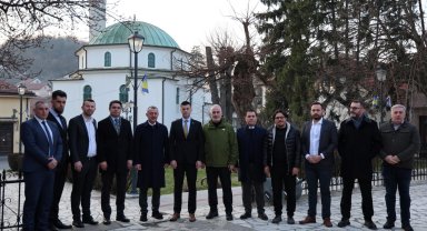 Başkan Büyükakın Bosna Hersek'te soydaşlarla iftar açtı