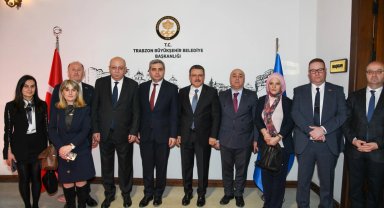 Başkan Genç, Gürcistan Büyükelçisi Kalandia'yı ağırladı