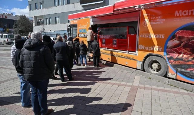 Başkent marketlerden Ramazan'da 55 bin kilo et satışı