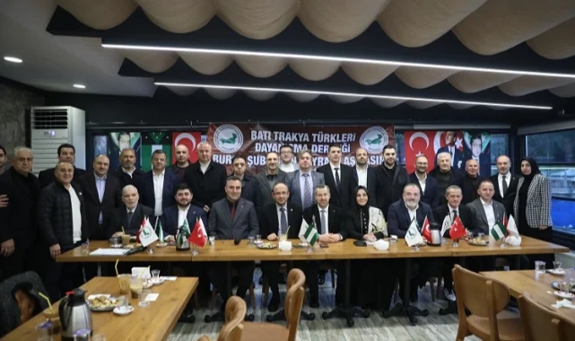 Batı Trakya Türkleri Bursa'da bayramlaştı