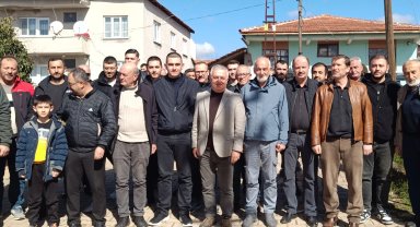 Bilecik Pazaryeri'nde CHP'li genç başkan askere uğurlandı