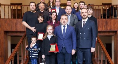 Bilecik'te 'yılın okurları' ödüllerine kavuştu