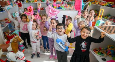 Bornova'da Oyuncak Kütüphanesi dayanışma ve paylaşmanın simgesi