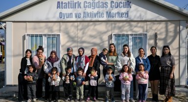 Bornovalı miniklere Çim Adam Atölyesi