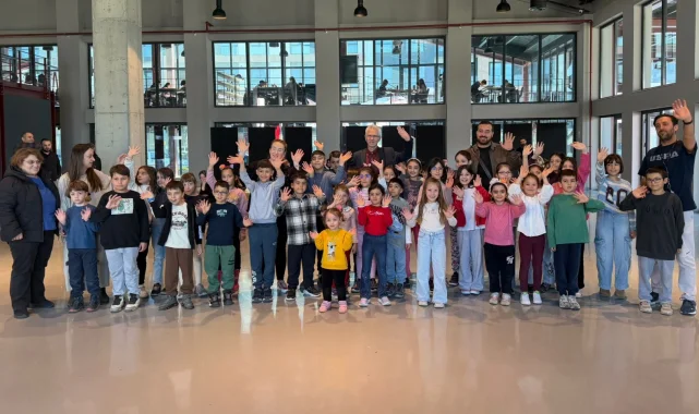 Bursa Nilüfer'de ara tatilde "Çocuklar Depoda"