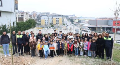 Bursa Nilüfer'de miniklerden doğaya nefes