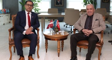 Bursa Nilüfer'e Letonya Büyükelçisi'nden ziyaret