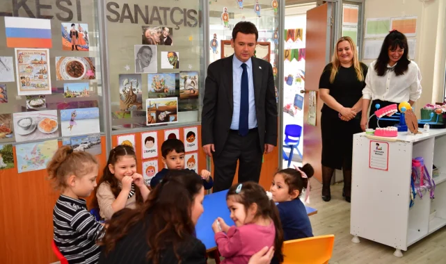 Bursa Osmangazi'de bayram neşesi 'minik kalpler'de