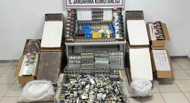 Bursa'da binlerce kaçak sigara ele geçirildi
