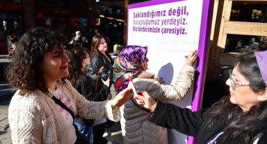 Bursa'da kadınlardan 'şiddetsiz ve eşit yaşam' talebi