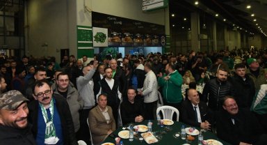 Bursa'da Teksaslı Bursasporlular aynı sofrada buluştu