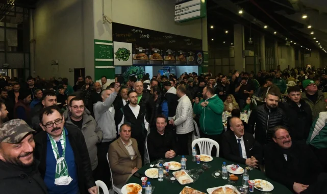 Bursa'da Teksaslı Bursasporlular aynı sofrada buluştu