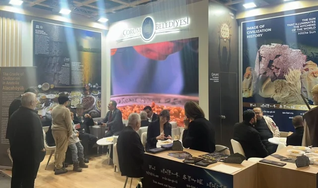 Çorum Belediyesi, Berlin fuarında yerini aldı