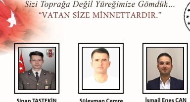 Cumhurbaşkanı Erdoğan'dan helikopter kazasındaki şehitlere taziye mesajı
