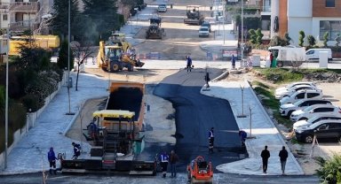 Denizli Gerzele Mahallesi'nde asfalt seferberliği başladı