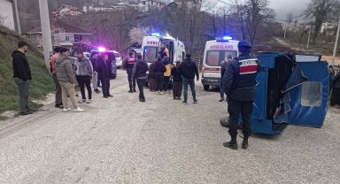 Düzce Yığılca'da patpat kazası: 2 yaralı