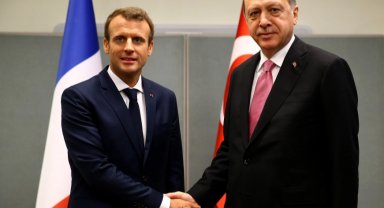 Erdoğan, Macron ile küresel çatışmaları görüştü