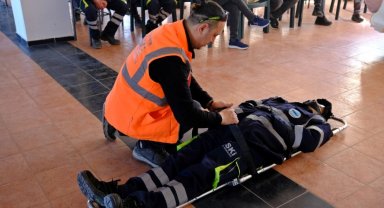 Eskişehir'de ESKİ'den afet ve acil durum eğitimi