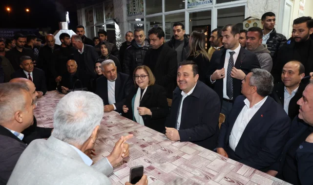 Gaziantep Karkamış'ta aynı sofrada buluştular