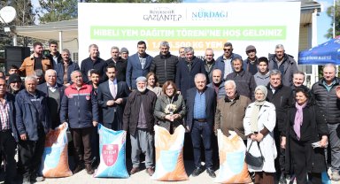 Gaziantep'te üreticiye rekor yem desteği