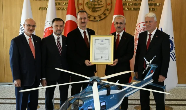Gökbey'e uçuşa elverişlilik sertifikası