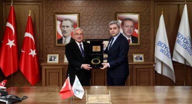 Gürcistan Büyükelçisi Kalandia'dan Başkan Güler'e ziyaret